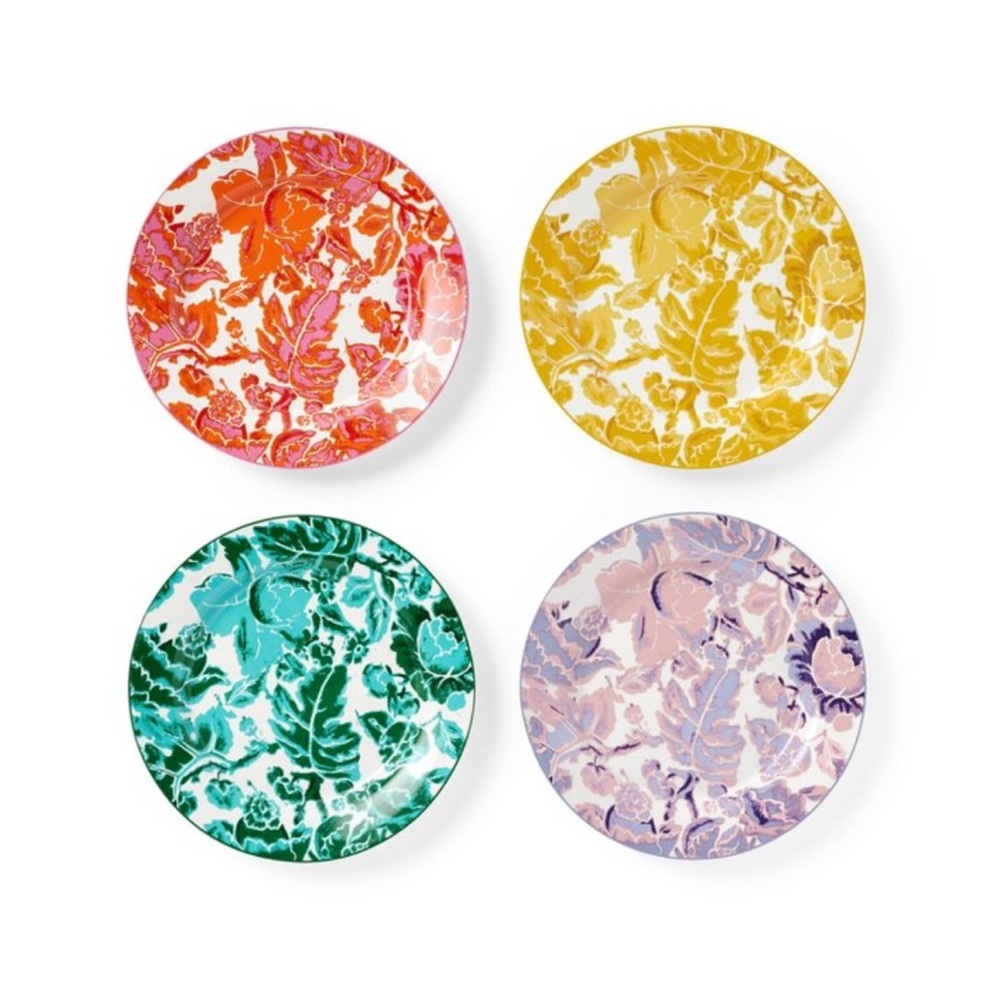 Floral Toile Salad Plate Set DVF for Target
